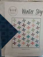 Blue Winter Sky Quilt Kit 57" X 61 3/4"