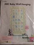 ABC Baby Wall Hanging Quilt Kit 29" X 49"